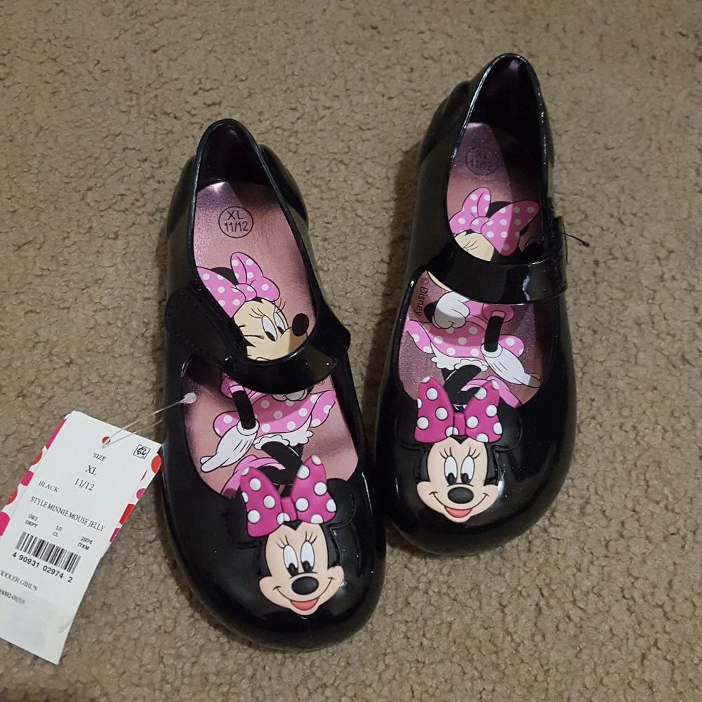 Minnie Mouse Jelly Mary Janes